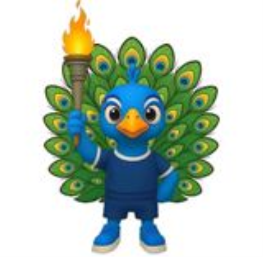 Peacock Chosen as Symbol of 12th National Games